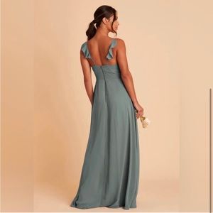 Adele Birdy Grey Seaglass Dress